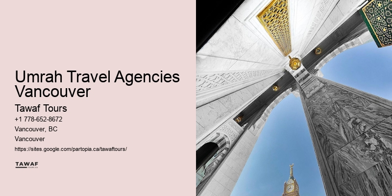 Umrah Travel Agencies Vancouver Umrah Package Prices