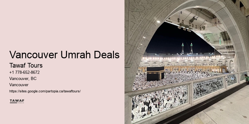 Personalized Umrah Packages Vancouver Umrah Deals