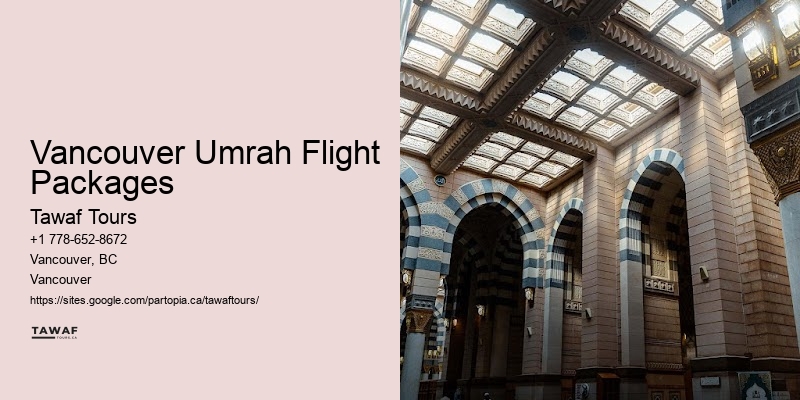 Umrah Packages with Flights Vancouver Umrah Flight Packages