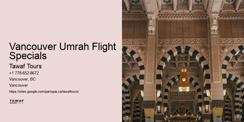 Umrah and Hajj Packages Vancouver Umrah Flight Specials