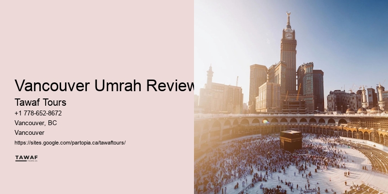 Umrah Tour Deals Vancouver Umrah Reviews