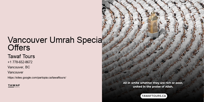 Affordable Hajj Packages Vancouver Umrah Special Offers