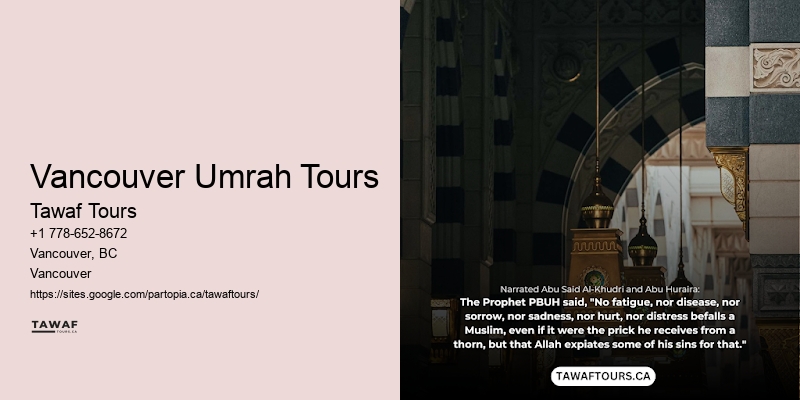 Vancouver Umrah Tours Umrah Deals Today